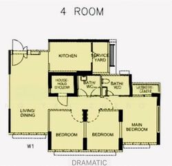 Blk 478B Valley Spring @ Yishun (Yishun), HDB 4 Rooms #614611001